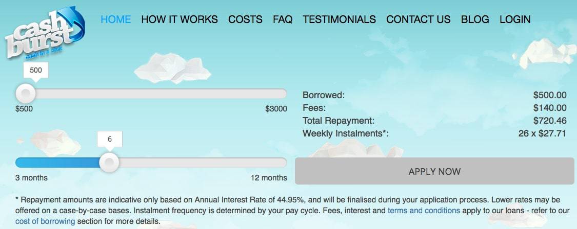 Cash Burst's Homepage