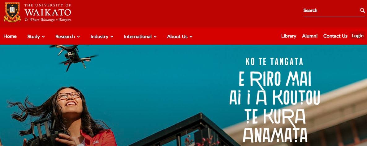 The University of Waikato's Homepage