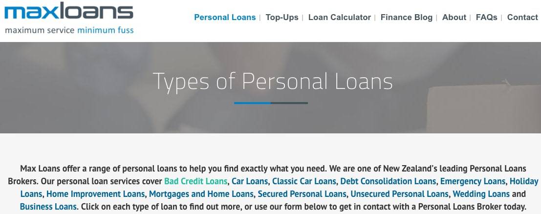 Max Loans' Homepage