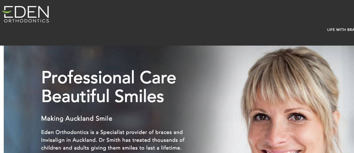 Eden Orthodontics' Homepage