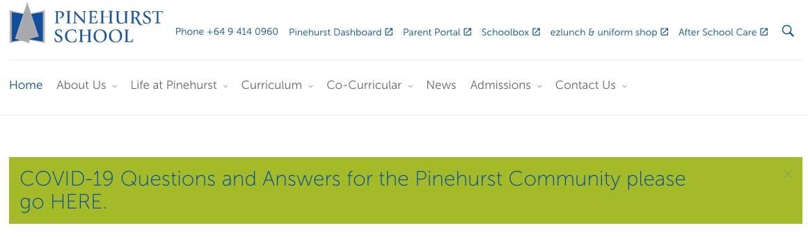 Pinehurst School's Homepage