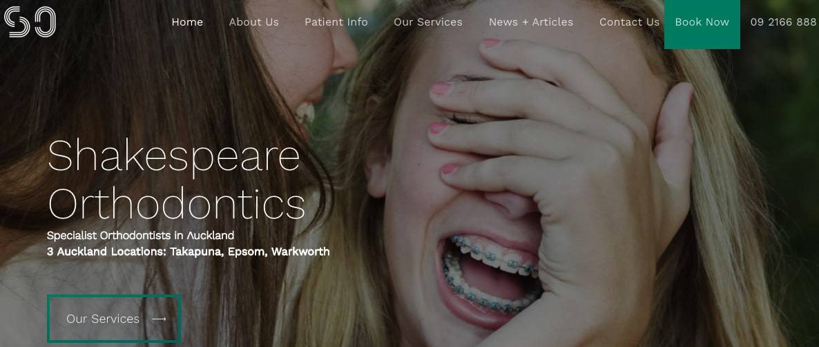 Shakespeare Orthodontics' Homepage