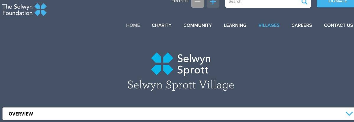 Selwyn Sprott Village's Homepage