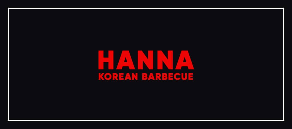 Hanna Korean BBQ's Banner
