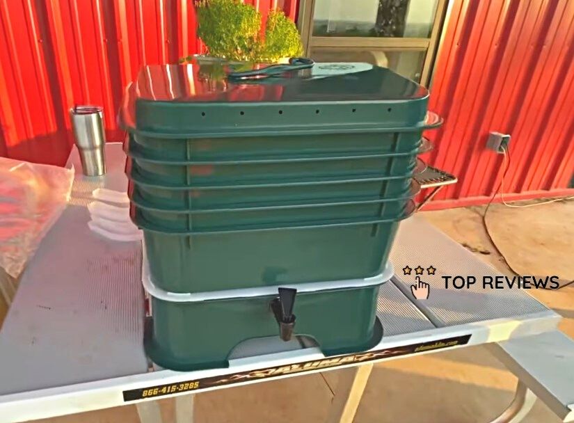 VermiHut Plus 5-Tray Worm Compost Bin_compost bins unboxing_top reviews in new zealand