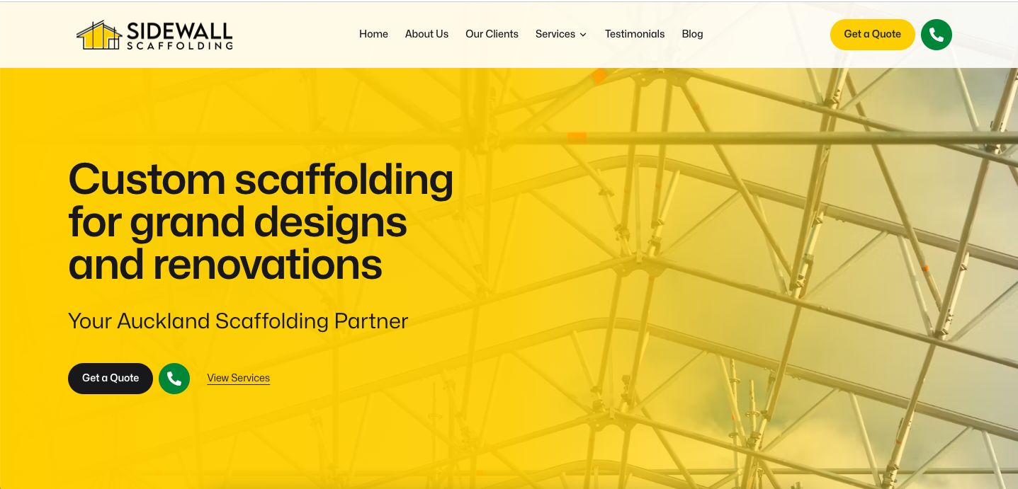 Sidewall Construction Services