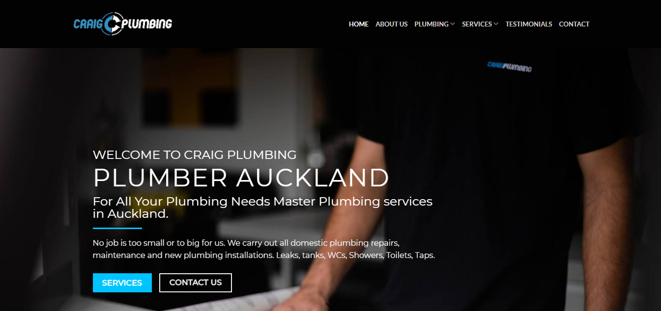 craig plumbing homepage