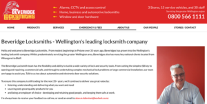 Beverage Locksmiths' homepage