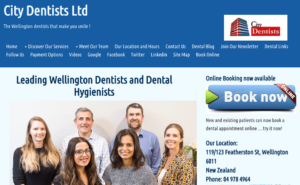 City Dentists Ltd.'s Homepage