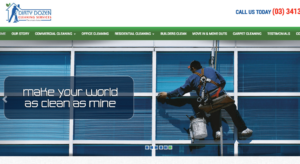 Dirty Dozen Cleaning Services' Homepage