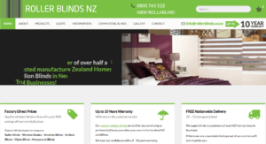 Roller Blinds NZ's Homepage