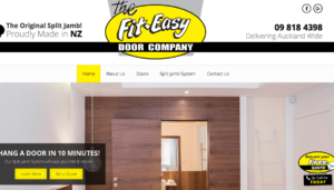Fit Easy Door Company's Homepage