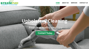 Steampro Carpet Cleaning's Homepage