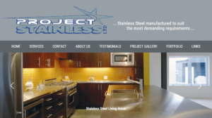 Project Stainless' homepage