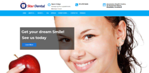 Star Dental's homepage