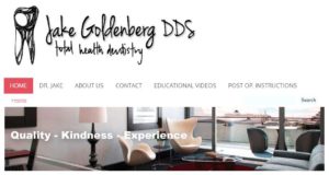 Total Health Dentistry's homepage