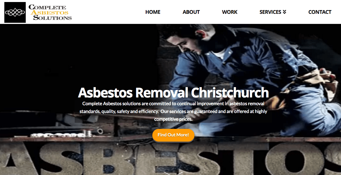 Complete Asbestos Solutions' Homepage