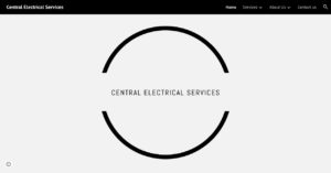Central Electrical Services' homepage