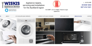WISKIS Appliance Service's Homepage