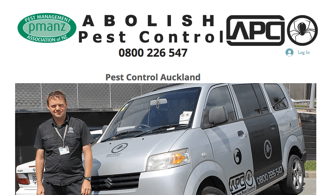 Abolish Pest Control's Homepage