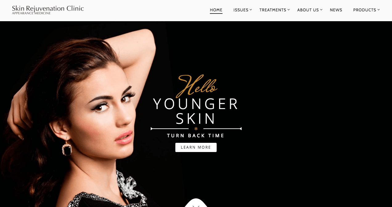 Skin Rejuvenation Clinic's Homepage