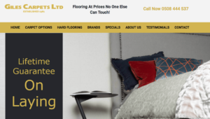 Giles Carpets Ltd's Homepage