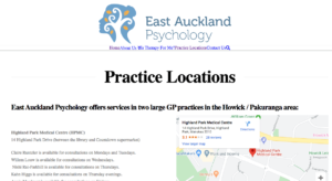 East Auckland Psychology's Homepage