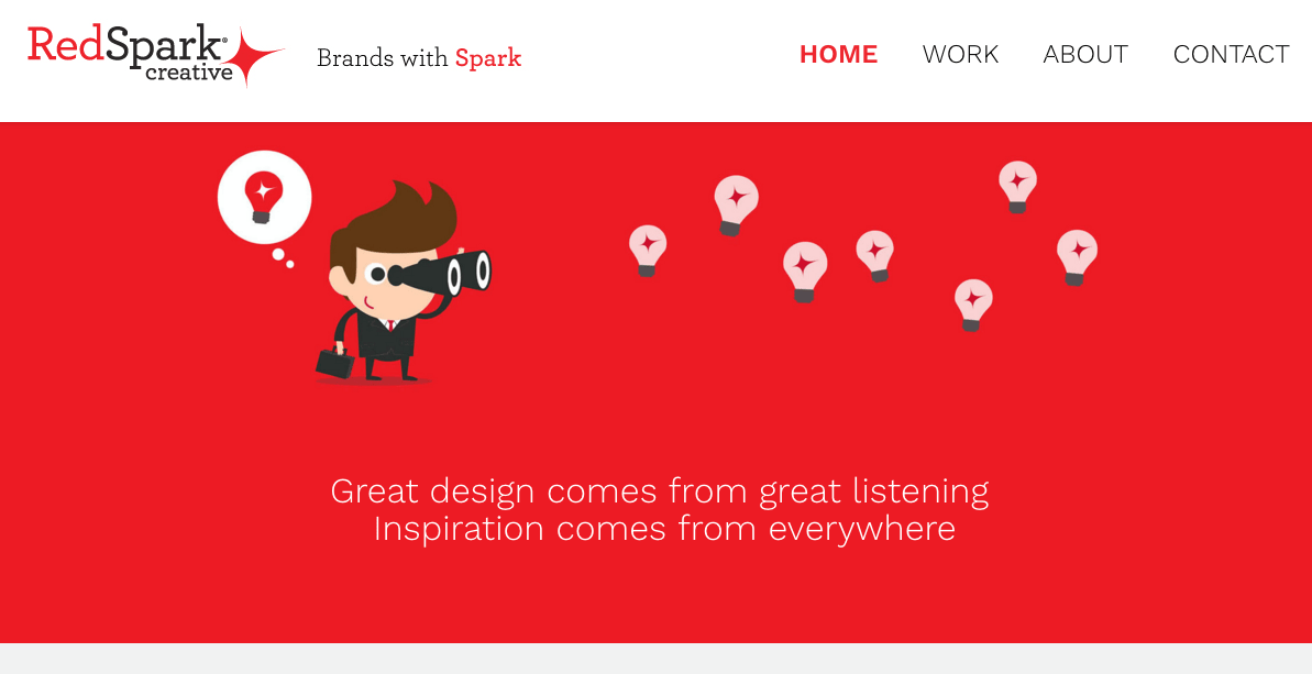 RedSpark Creative's Homepage