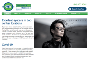 Sercombe and Matheson Opticians' Homepage