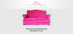 Master Upholstery Experts' homepage