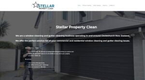 Stellar Property Clean's homepage