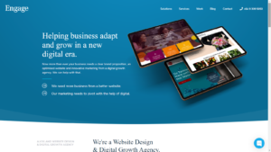 engage's homepage
