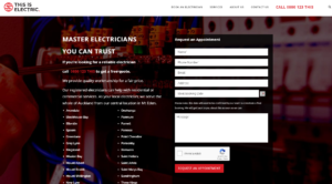 This is Electric's homepage
