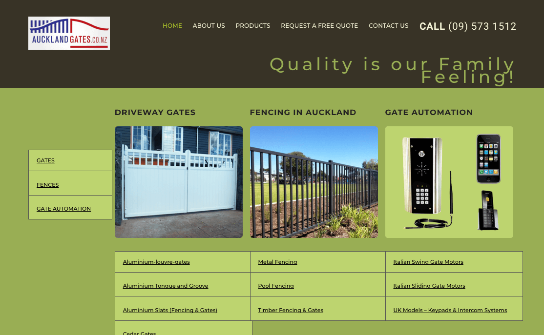 Auckland Gates' Homepage