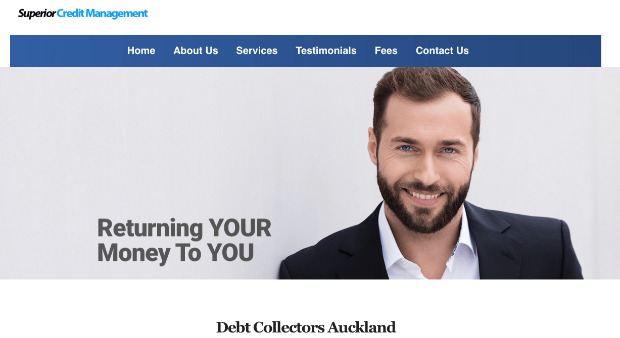 Superior Credit Management's Homepage