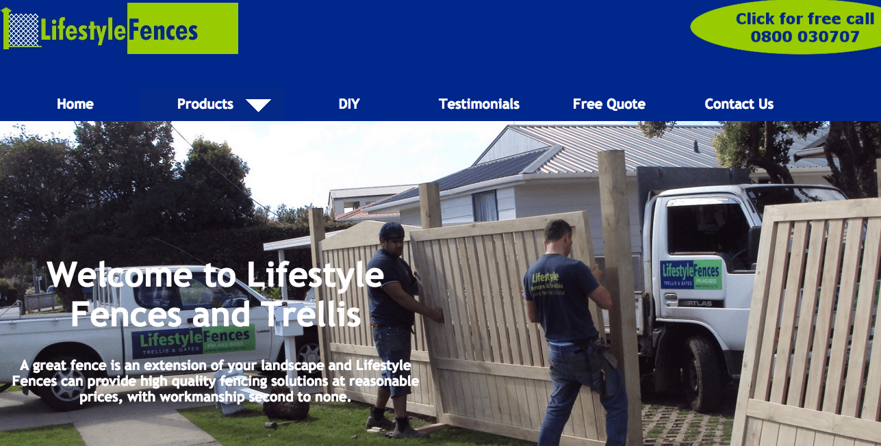 Lifestyle Fences' Homepage