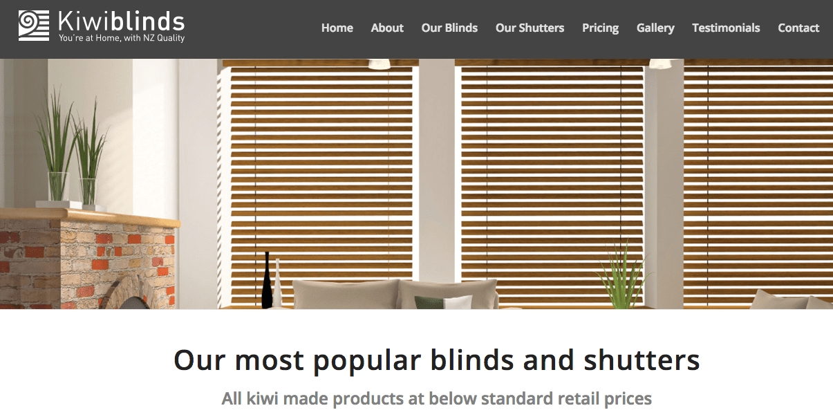 Kiwiblinds' Homepage