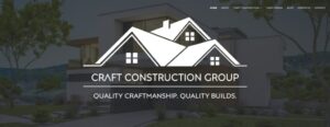 Craft Construction Group's homepage