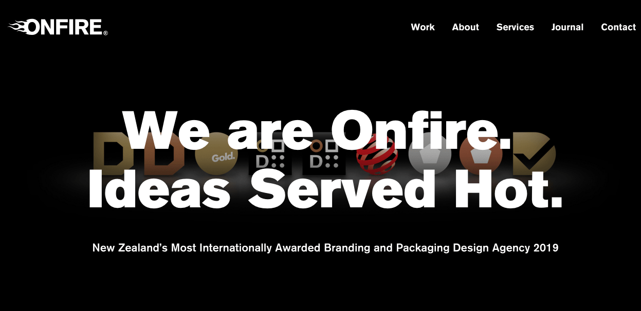 Onfire Design's Homepage
