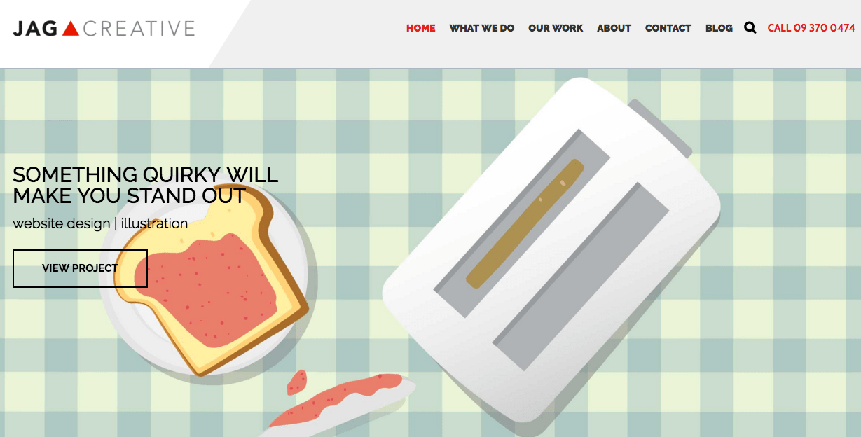 JAG Creative's Homepage