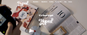 Hyped's homepage