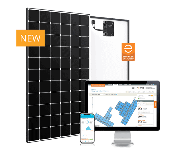 Hubands Energys MAXEON 5 AC 410W SOLCELLEPANEL