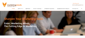 marketingminds' homepage