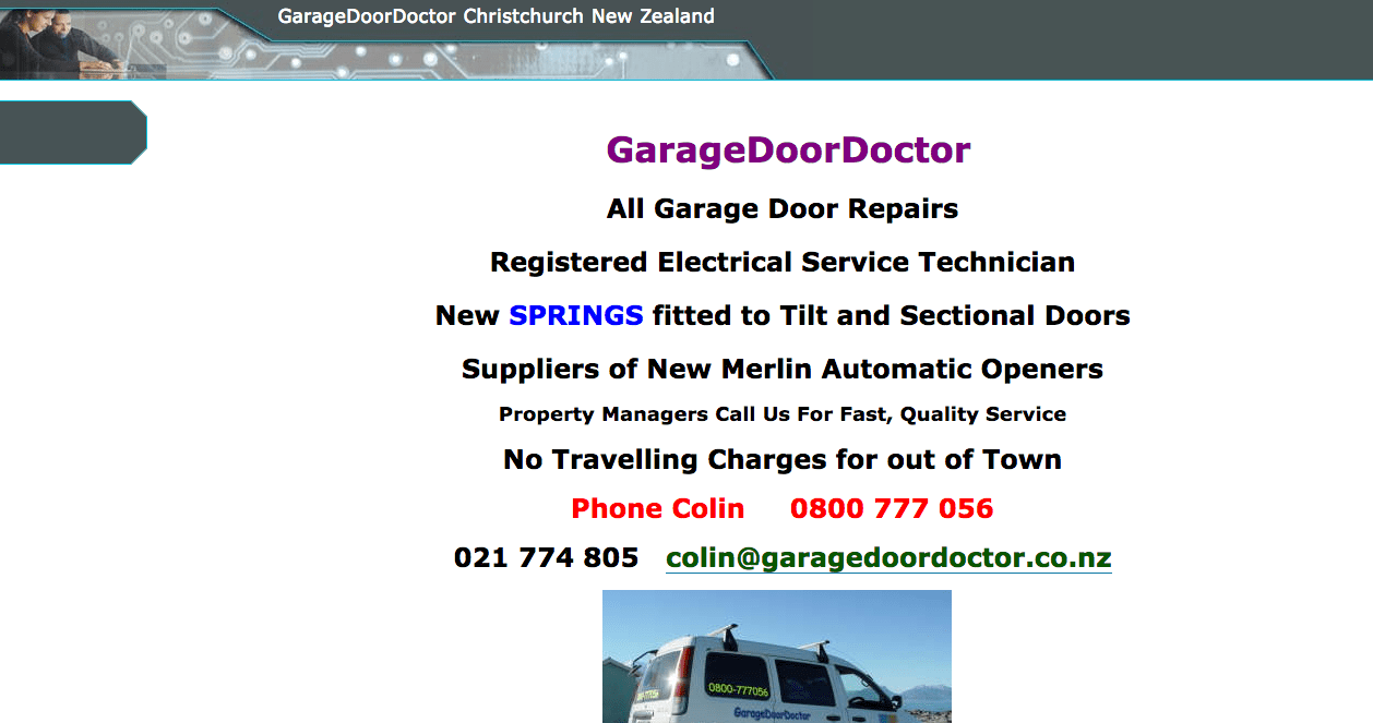 GarageDoorDoctor's Homepage