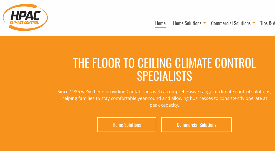 HPAC Climate Control's Homepage