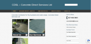 Concrete Direct Ltd's homepage