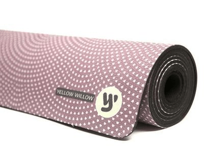 Yellow Willow Yoga Yoga Mat (Moroccan Fan)