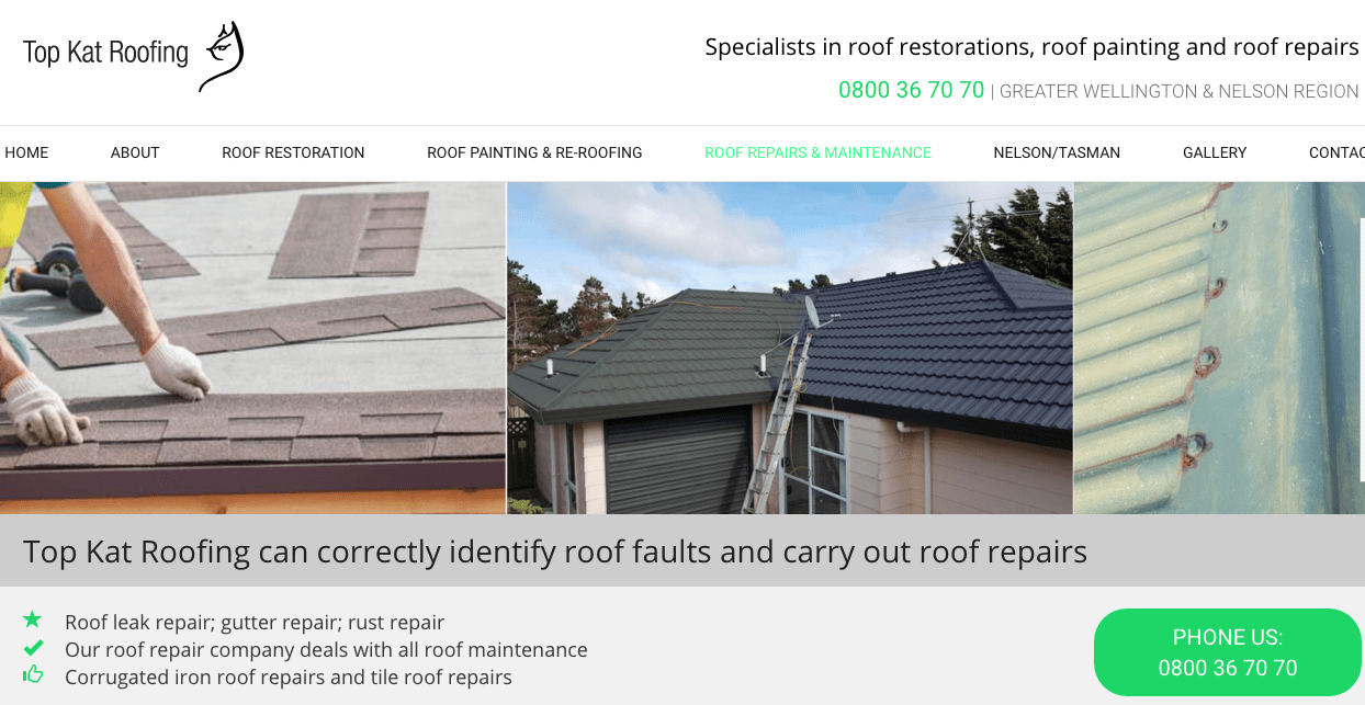 Top Kat Roofing's Homepage