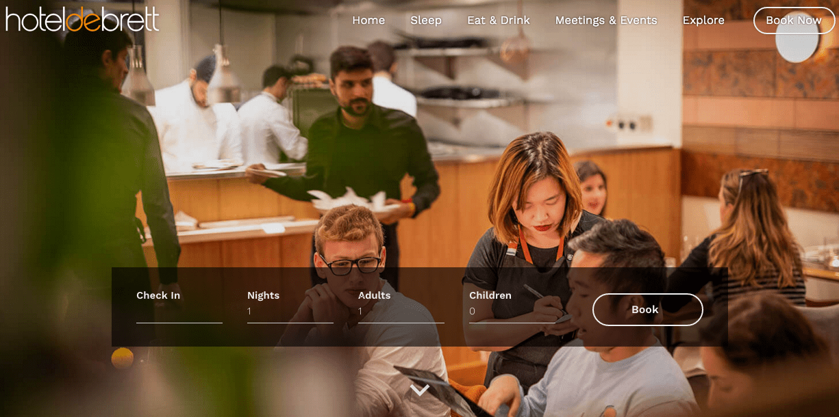Hotel DeBrett's Homepage