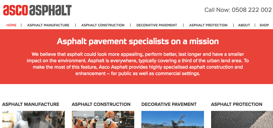 Asco Asphalt's Homepage